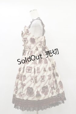 画像3: Angelic Pretty / Bear’s Chocolaterieジャンパースカート Free アイボリー H-25-06-03-078-AP-OP-NS-ZH