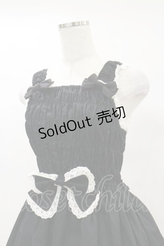 画像4: BABY,THE STARS SHINE BRIGHT / シャーリングプリンセスジャンパースカート Free ブラック H-25-06-03-080-BA-OP-NS-ZH (4)