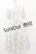 m petit by misako / トワルドジュイOPハンソデ LL オフ/サックス H-25-06-03-083-LO-OP-NS-ZH
