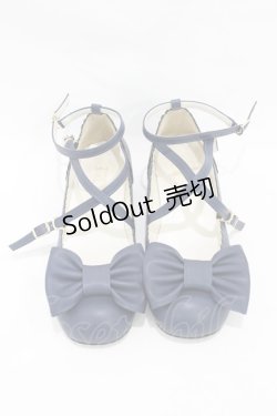 画像1: LIEF / バレリーナシューズ 38 ネイビー H-25-06-03-1001-LO-SH-NS-ZH