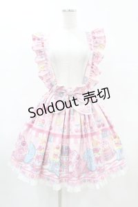 Angelic Pretty / Toy's Donut Dinerスカート Free ピンク H-25-06-03-1025-AP-SK-NS-ZH