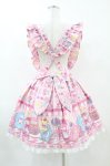 画像2: Angelic Pretty / Toy's Donut Dinerスカート Free ピンク H-25-06-03-1025-AP-SK-NS-ZH (2)