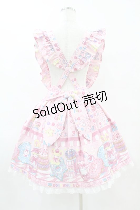 画像2: Angelic Pretty / Toy's Donut Dinerスカート Free ピンク H-25-06-03-1025-AP-SK-NS-ZH (2)