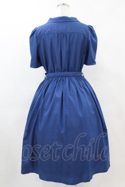 画像2: an another angelus / 5分袖開衿ワンピース Free BLUE H-25-06-03-1027-CA-OP-NS-ZH