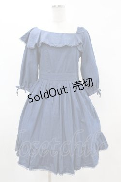 画像1: LODISPOTTO / ダンガリーワンピース M ブルー H-25-06-03-1028-LO-OP-NS-ZH
