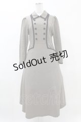 an another angelus / ダブル釦パイピング使いチェックワンピース FREE ブラウン×ブラック H-25-06-03-1029-CA-OP-NS-ZH