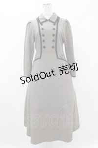 an another angelus / ダブル釦パイピング使いチェックワンピース FREE ブラウン×ブラック H-25-06-03-1029-CA-OP-NS-ZH