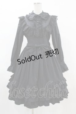 画像1: AND ROMEO / 気品クラシカルVictorian優雅ワンピース Free ブラック H-25-06-03-1030-LO-OP-NS-ZH