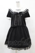 Jamie エーエヌケー / ≠ME本田珠由記コラボセーラーカラーワンピース M ブラック H-25-06-03-1031-LO-OP-NS-ZH