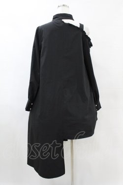 画像2: Jamie エーエヌケー / ワンショルダータックイレギュラーワンピース M ブラック H-25-06-03-1034-LO-OP-NS-ZH