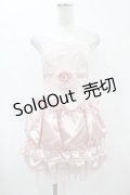 JESUS DIAMANTE / リッツドールワンピース 38 ピンク H-25-06-03-1040-JE-OP-NS-ZH