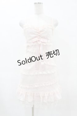 画像1: JESUS DIAMANTE / お嫁ワンピース 38 ピンク H-25-06-03-1041-JE-OP-NS-ZH