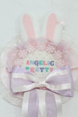 画像3: Angelic Pretty / リリカルバニーロゼッタブローチ  ラベンダー H-25-06-03-1006-AP-AC-NS-ZH