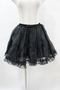 Angelic Pretty / ショートオーガンジーパニエ Free ブラック H-25-06-03-1045-AP-SK-NS-ZH