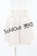 Ank Rouge / タックスカート M ベージュ H-25-06-03-1046-CA-SK-NS-ZH