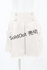 Ank Rouge / タックスカート M ベージュ H-25-06-03-1046-CA-SK-NS-ZH