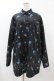 画像1: Jamieエーエヌケー / ローズpt BIGシャツ M ブラック H-25-06-03-1049-0-BL-NS-ZH (1)