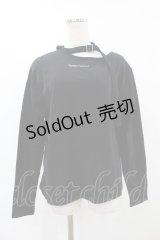 EATME / ベルトデザインTシャツ Free ブラック H-25-06-03-1050-LO-TS-NS-ZH