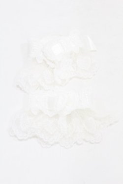 画像2: Angelic Pretty / Airy Heartはしごレースカフス  シロ H-25-06-03-1008-AP-ZA-NS-ZH