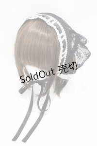 Moonrise Theater / レースバブーシュカ  ブラック H-25-06-03-1002-0-AC-NS-ZH