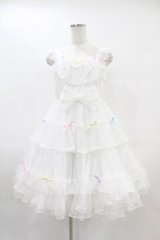 Angelic Pretty / Sugar Decorationジャンパースカート Free オフ H-25-06-03-1021-AP-OP-NS-ZH