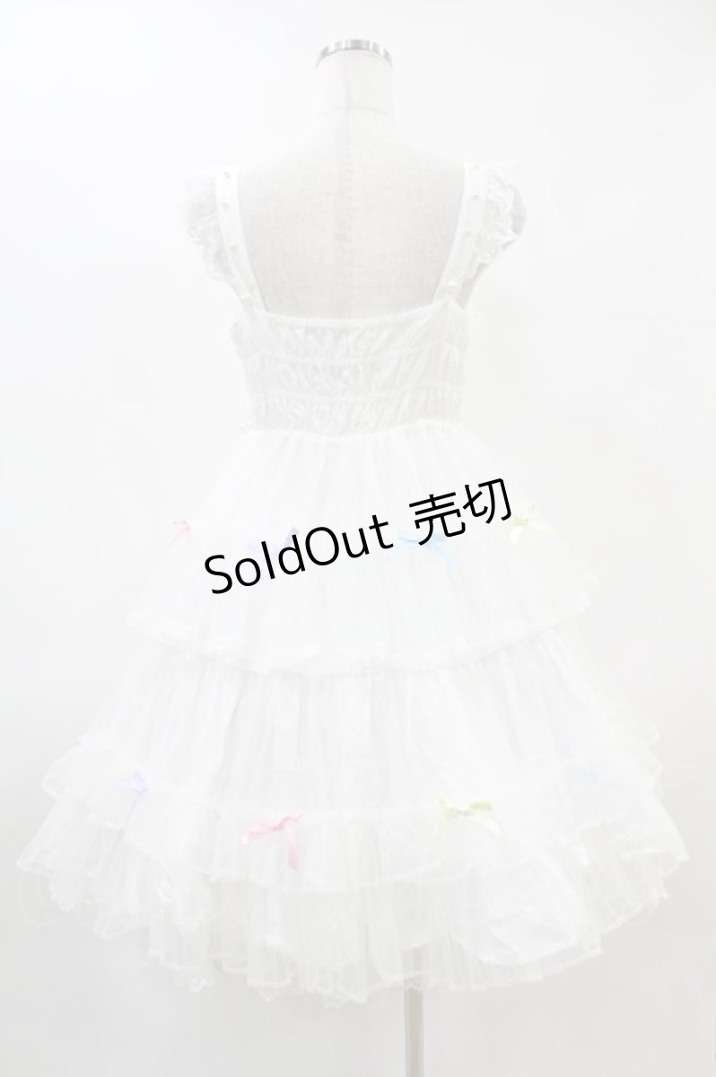 画像2: Angelic Pretty / Sugar Decorationジャンパースカート Free オフ H-25-06-03-1021-AP-OP-NS-ZH (2)