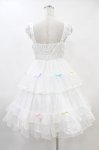 画像2: Angelic Pretty / Sugar Decorationジャンパースカート Free オフ H-25-06-03-1021-AP-OP-NS-ZH (2)
