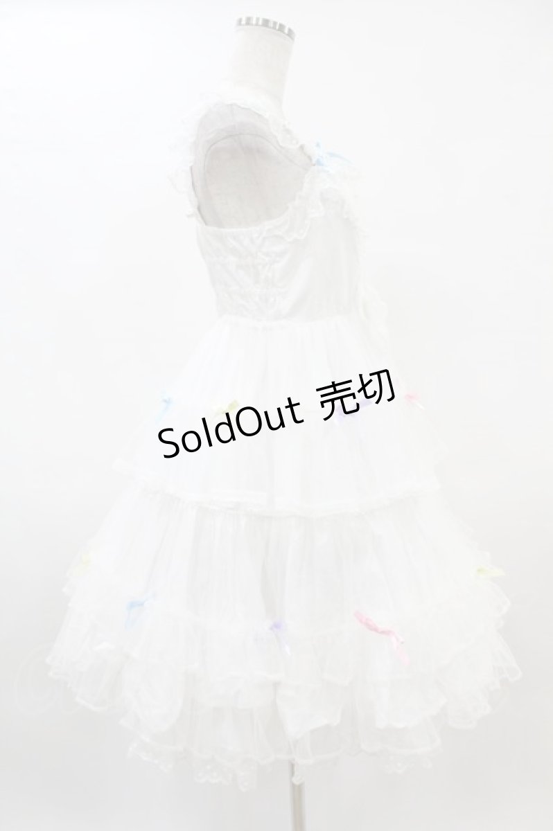 画像3: Angelic Pretty / Sugar Decorationジャンパースカート Free オフ H-25-06-03-1021-AP-OP-NS-ZH (3)
