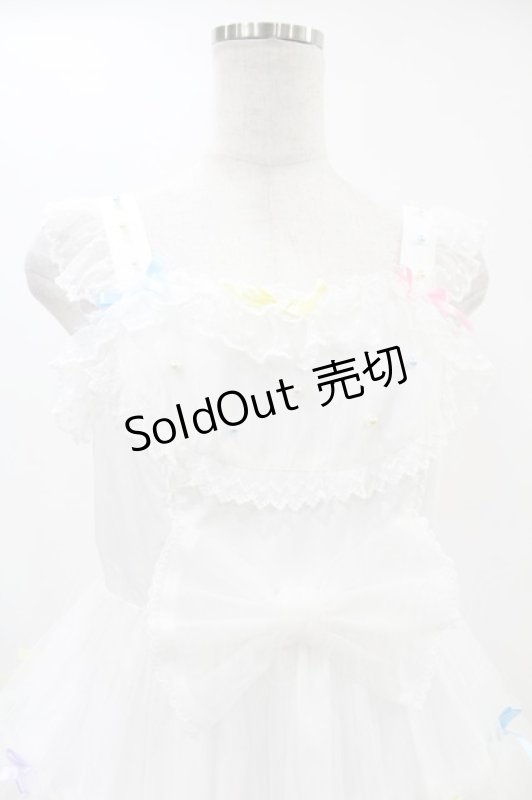 画像4: Angelic Pretty / Sugar Decorationジャンパースカート Free オフ H-25-06-03-1021-AP-OP-NS-ZH (4)