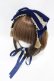画像1: axes femme kawaii / タッセル付リボンヘッドドレス  ブルー H-25-06-03-1004-AX-AC-NS-ZH (1)