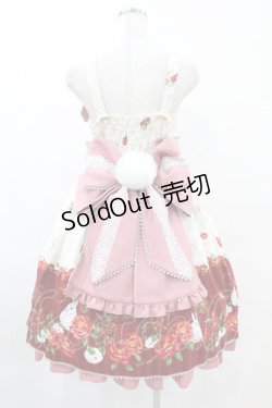 画像2: metamorphose / 風花のゆきうさぎプリーツジャンパースカート サイズ1 オフ白 H-25-06-03-1023-ME-OP-NS-ZH