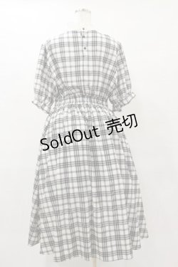 画像2: m petit by misako / チェックキリカエワンピース LL オフ H-25-06-03-084-LO-OP-NS-ZH