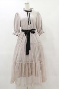 Lovely Tency / 眞白ありすコラボ/チュールワンピース L ピンク H-25-06-03-085-LO-OP-NS-ZH
