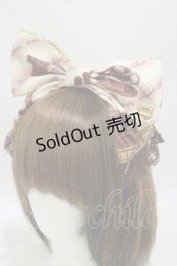 Angelic Pretty / Bear’s Chocolaterieカチューシャ  アイボリー H-25-06-03-017-AP-AC-NS-ZH