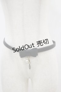 m petit by misako / サンリオキャラクターズコラボ クロミ パールベルト Free ブラック H-25-06-03-021-LO-ZA-NS-ZH