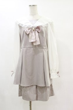 画像1: majoretty / セーラーセットアップ+ソックス 2L ピンク H-25-06-03-030-LO-OP-NS-ZH