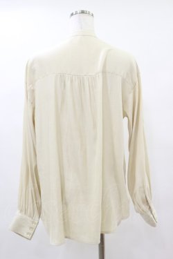 画像2: an another angelus / クレープラッフルブラウス Free IVORY H-25-06-03-035-CA-BL-NS-ZH