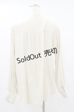 画像2: an another angelus / クレープラッフルブラウス Free IVORY H-25-06-03-035-CA-BL-NS-ZH