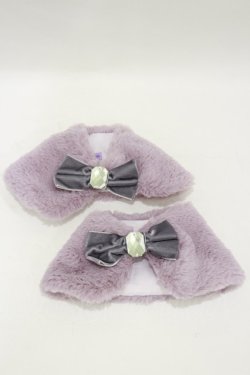 画像1: Angelic Pretty / Fantastic Crystalファーアンクルカバー  ラベンダー H-25-06-03-003-AP-ZA-NS-ZH