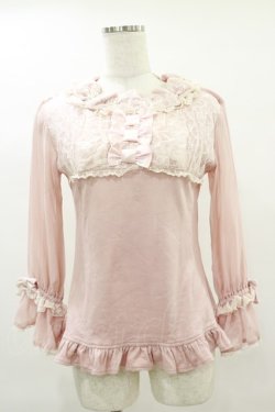 画像1: Angelic Pretty / 舞踏会カットソー Free ピンク H-25-06-03-037-AP-TO-NS-ZH