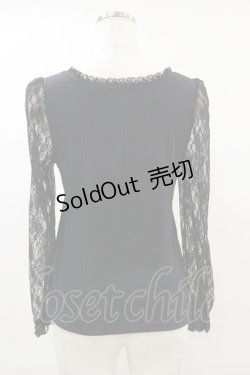 画像2: Secret Honey / レーストップス Free ブラック H-25-06-03-047-CA-TO-NS-ZH
