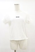 An MILLE / リボンデコTシャツ Free ホワイト H-25-06-03-050-EL-TS-NS-ZH