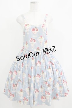 画像1: Emily Temple cute / パフェティアードワンピース 160 ブルー H-25-06-04-005-ET-OP-KB-ZH