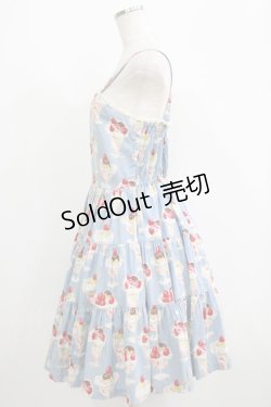 画像2: Emily Temple cute / パフェティアードワンピース 160 ブルー H-25-06-04-005-ET-OP-KB-ZH