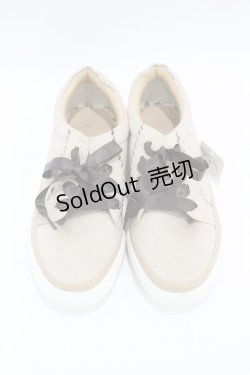 画像1: axes femme / ローカットスニーカー M アイボリー H-25-06-04-1001-AX-SH-NS-ZH