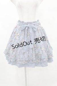 axes femme / リバーシブルスカート M ブルー H-25-06-04-1039-AX-SK-NS-ZH
