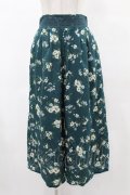 axes femme / ゆったりシルエットスカウチョ M グリーン H-25-06-04-1042-AX-PA-NS-ZH