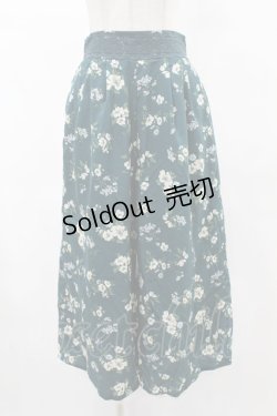 画像1: axes femme / ゆったりシルエットスカウチョ M グリーン H-25-06-04-1042-AX-PA-NS-ZH