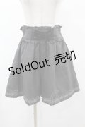 axes femme / ベロアレースアップキュロット M グレー H-25-06-04-1043-AX-PA-NS-ZH