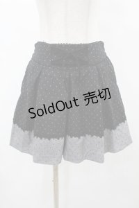 axes femme / ドットジャカードキュロット M ブラック H-25-06-04-1044-AX-PA-NS-ZH